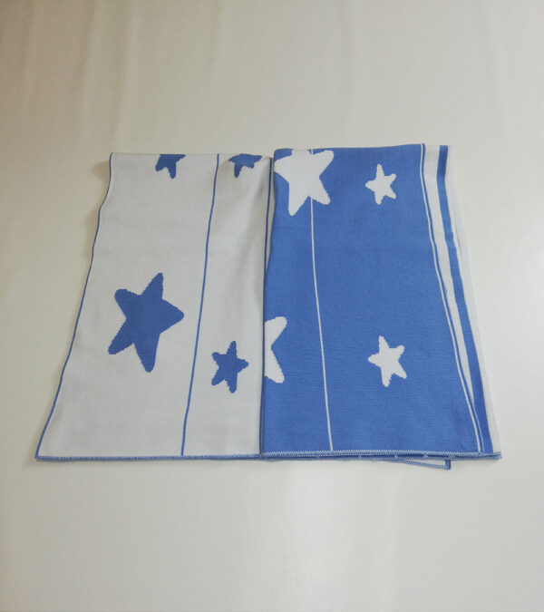 Manta estrellas azulón - Imagen 2